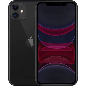 Refurbished: Apple iPhone 11 64GB Black, Unlocked B