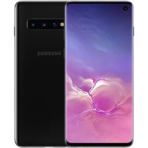 Refurbished: Samsung Galaxy S10 128GB Prism Black, Unlocked A