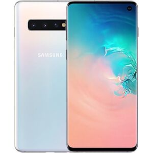 Refurbished: Samsung Galaxy S10 Dual Sim 128GB Prism White, Unlocked A