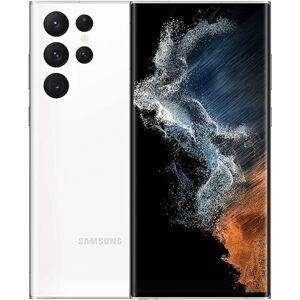 Refurbished: Samsung Galaxy S22 Ultra 5G Dual Sim 128GB Phantom White, Unlocked C