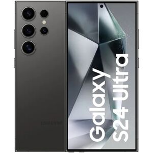 Refurbished: Samsung Galaxy S24 Ultra 512GB Titanium Black, Unlocked A