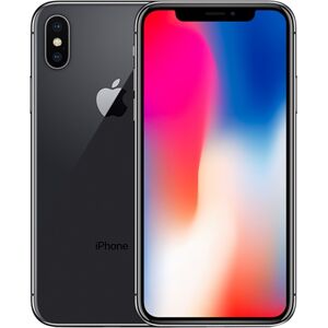 Refurbished: Apple iPhone X 256GB Space Grey, Unlocked B