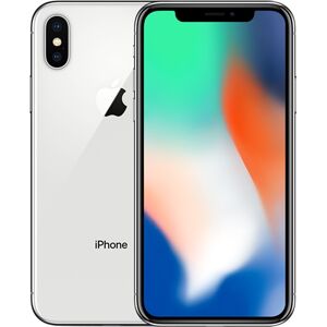 Refurbished: Apple iPhone X 256GB Silver, Unlocked B