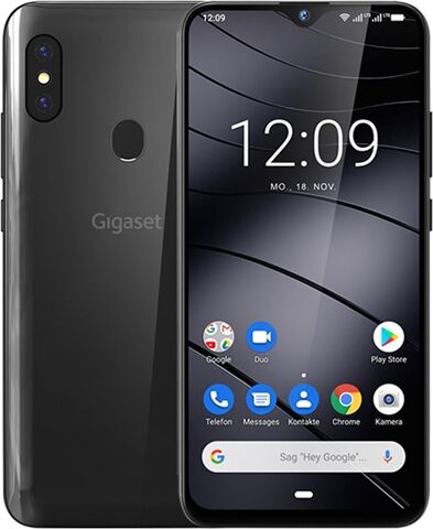 Refurbished: Gigaset GS290 64GB Dual Sim Black, Unlocked B Refurbished: Gigaset GS290 64GB Dual Sim Black, Unlocked B