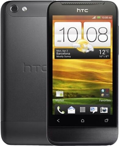 Refurbished: HTC One V 4GB Black, Unlocked B