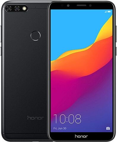 Refurbished: Huawei Honor 7C 32GB Dual Sim Black, Unlocked C