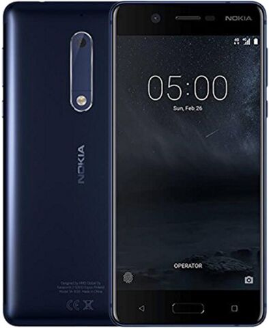 Refurbished: Nokia 5 16GB Blue, Unlocked B