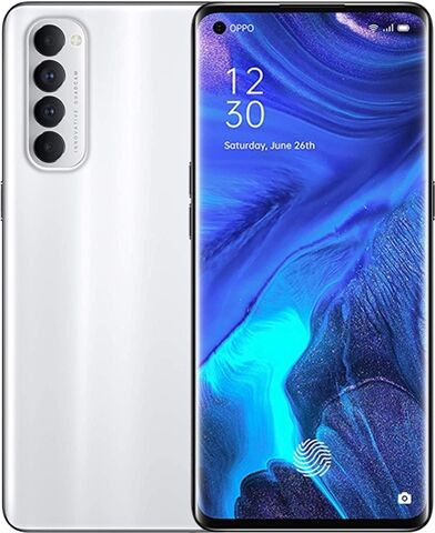 Refurbished: Oppo Reno4 Pro CPH2109 256GB Silky White, Unlocked B