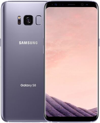 Refurbished: Samsung Galaxy S8 64GB Orchid Grey, 3 B