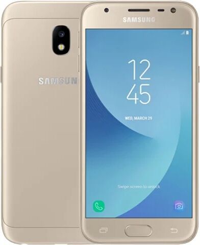 Refurbished: Samsung Galaxy J3 (2017) 16GB Gold, Unlocked B