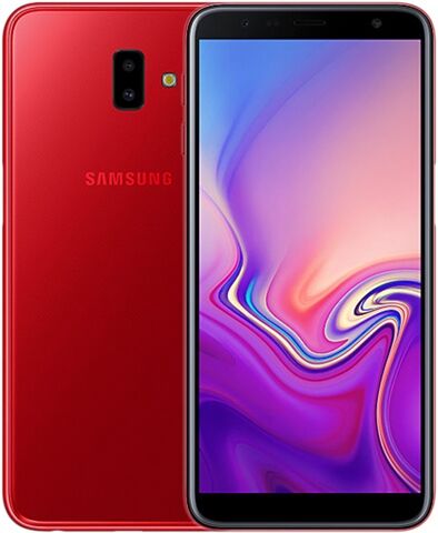 Refurbished: Samsung Galaxy J610F J6+ (2018) 32GB Red, Unlocked B