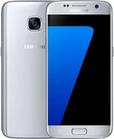 Refurbished: Samsung Galaxy S7 32GB Duos Silver, Unlocked B Refurbished: Samsung Galaxy S7 32GB Duos Silver, Unlocked B