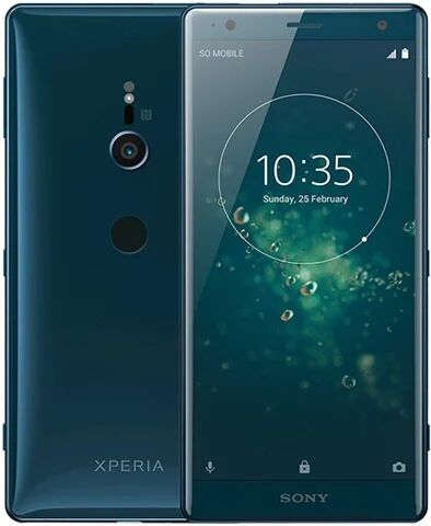 Refurbished: Sony Xperia XZ2 (4GB+64GB) Deep Green, Unlocked C