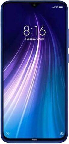 Refurbished: Xiaomi Redmi Note 8 (3GB+32GB) Neptune Blue, Unlocked C