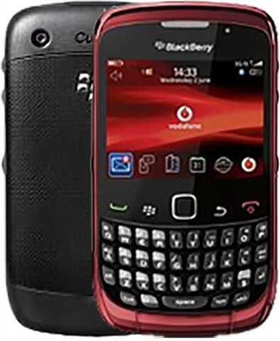 Refurbished: Blackberry 9300 Curve Fuchsia Red, Unlocked B Refurbished: Blackberry 9300 Curve Fuchsia Red, Unlocked B