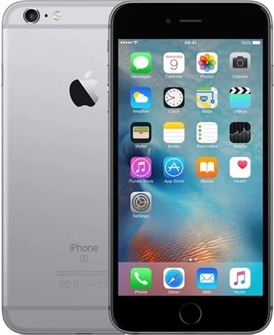 Refurbished: Apple iPhone 6S Plus 32GB Space Grey, O2 B