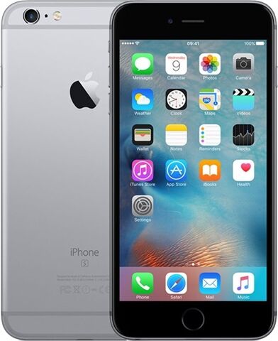 Refurbished: Apple iPhone 6S Plus 32GB Space Grey, Unlocked A Refurbished: Apple iPhone 6S Plus 32GB Space Grey, Unlocked A