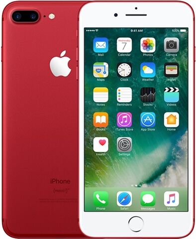Refurbished: Apple iPhone 7 Plus 128GB Red, Unlocked B
