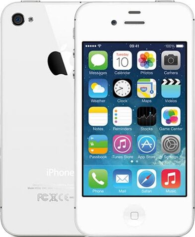 Refurbished: Apple iPhone 4S 32GB White, EE B