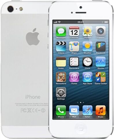 Refurbished: Apple iPhone 5 16GB White, Unlocked C