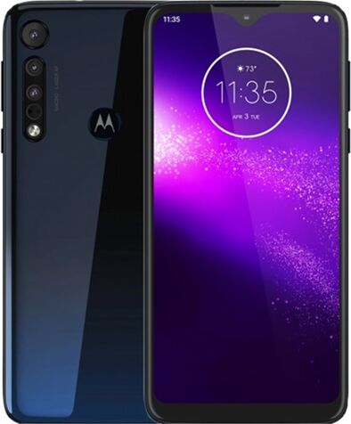 Motorola One Macro 64GB Space Blue, Unlocked B
