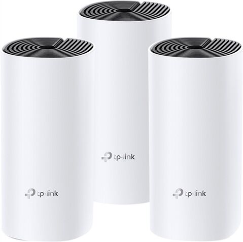 Refurbished: TP-Link Deco M4 Whole Home Mesh Wi-Fi System (Pack Of 3), A Refurbished: TP-Link Deco M4 Whole Home Mesh Wi-Fi System (Pack Of 3), A