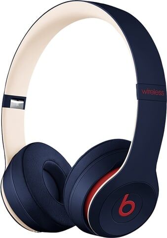 Refurbished: Beats Solo3 Wireless - Beats Club Collection - Navy Club, B Refurbished: Beats Solo3 Wireless - Beats Club Collection - Navy Club, B