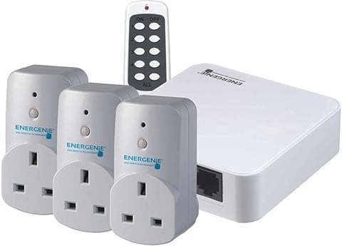Refurbished: Energenie MIHO027 Mi Home Starter Pack (Hub+Remote+3 Plugs), B Refurbished: Energenie MIHO027 Mi Home Starter Pack (Hub+Remote+3 Plugs), B