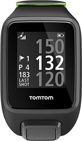 Refurbished: TomTom Golfer 2 SE GPS Watch Black/Green, B Refurbished: TomTom Golfer 2 SE GPS Watch Black/Green, B