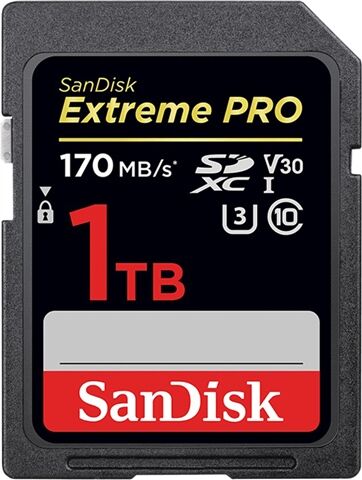 Refurbished: SanDisk Extreme PRO 1TB SDXC UHS-I U3 V30 170MB/s