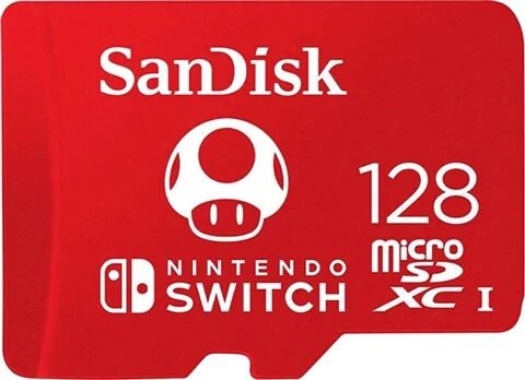 Refurbished: SanDisk Nintendo Switch 128GB microSDXC Card UHS-I