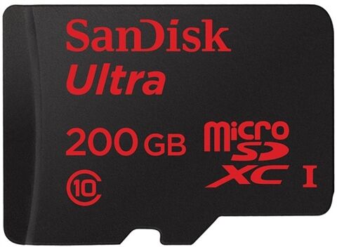 Refurbished: SanDisk Ultra 200GB microSDXC Card UHS-I U1 A1