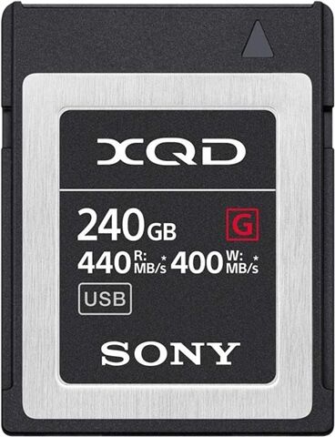 Refurbished: Sony G Series QD-G240F 240GB 440MB/s XQD Card