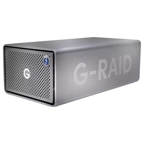 Refurbished: SanDisk Professional G-Raid 2 12TB - 2 Bay (Thunderbolt 3/USB-C 3.2 Gen1)