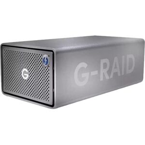 Refurbished: SanDisk Professional G-Raid 2 12TB - 2 Bay (Thunderbolt 3/USB-C 3.2 Gen1)