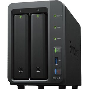 Refurbished: Synology Disk Station DS718+ 2-Bay NAS (Diskless)