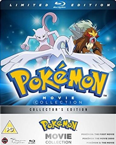 Refurbished: Pokemon Movie 1-3 Collection (PG) 3 Disc - Ltd. Ed Steelbook Refurbished: Pokemon Movie 1-3 Collection (PG) 3 Disc - Ltd. Ed Steelbook