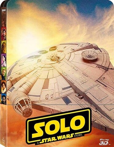 Refurbished: Solo - A Star Wars Story (12) 2018 3D+BR Limited Ed. Steelbook Refurbished: Solo - A Star Wars Story (12) 2018 3D+BR Limited Ed. Steelbook