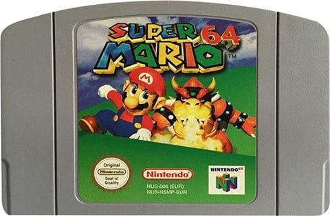 Refurbished: Super Mario 64, Unboxed