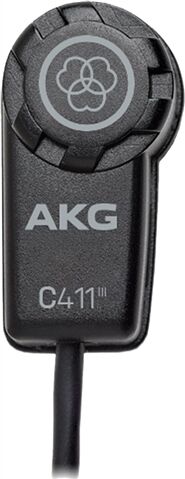 Refurbished: AKG Pro Audio C411/PP Vibration Pickup for Stringed Instruments Refurbished: AKG Pro Audio C411/PP Vibration Pickup for Stringed Instruments