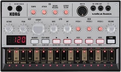 Refurbished: Korg Volca Bass Analogue Bass Machine Refurbished: Korg Volca Bass Analogue Bass Machine