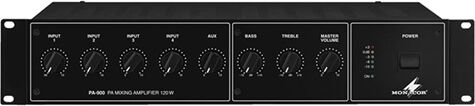 Refurbished: Monacor PA-900 PA Mixing Amplifier, B Refurbished: Monacor PA-900 PA Mixing Amplifier, B