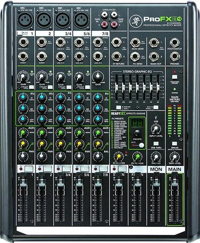 Refurbished: Mackie Pro FX8 V2 Mixer, A Refurbished: Mackie Pro FX8 V2 Mixer, A