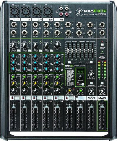 Refurbished: Mackie Pro FX8 V2 Mixer, A