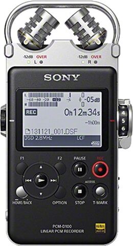 Refurbished: Sony PCM-D100 Portable High-Resolution Audio Recorder, B Refurbished: Sony PCM-D100 Portable High-Resolution Audio Recorder, B