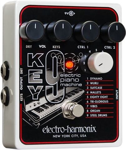 Refurbished: Electro Harmonix Piano Key9 Filter Effect Machine, B Refurbished: Electro Harmonix Piano Key9 Filter Effect Machine, B