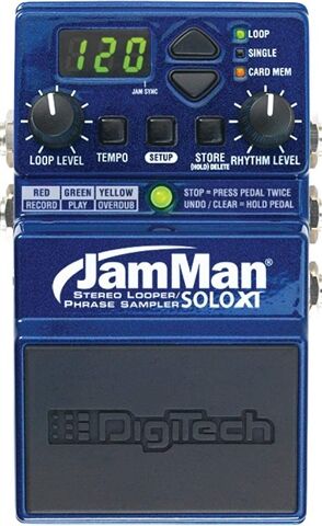 Refurbished: DigiTech Jam Man Solo Stereo Pedal, B Refurbished: DigiTech Jam Man Solo Stereo Pedal, B
