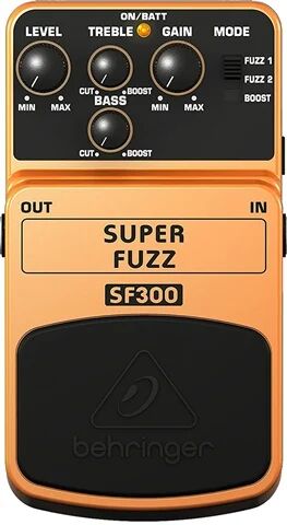 Refurbished: Behringer Super Fuzz SF300, B Refurbished: Behringer Super Fuzz SF300, B
