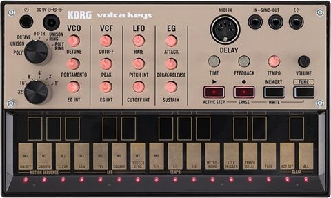 Refurbished: Korg Volca-Keys Machine Analog Loop Polyphonic Synthesizer Refurbished: Korg Volca-Keys Machine Analog Loop Polyphonic Synthesizer