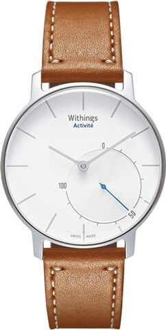 Refurbished: Withings Activite Sapphire - Activity And Sleep Tracking Watch  Silver, B